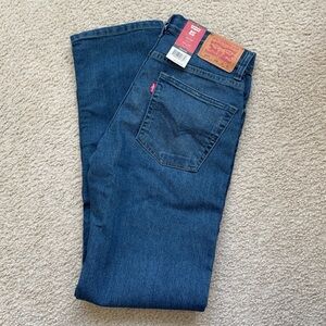 Levi's Yourh Dark Blue Slim Fit Jeans